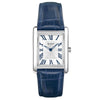 Accurist Rectangle Ladies Watch 71002 Blue Leather Strap | H&H Jewellers