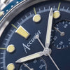 Accurist Dive Chronograph Mens Bracelet Watch Blue Dial 72004 | H&H