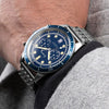 Accurist Dive Chronograph Mens Bracelet Watch Blue Dial 72004 | H&H
