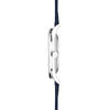 Accurist Classic Mens Blue Leather Strap Watch White Dial 73000 | H&H