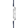 Accurist Classic Mens Blue Leather Strap Watch White Dial 73000 | H&H