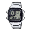 Casio Digital World Time Chronograph Watch AE-1200WHD-1AVEF