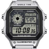 Casio Digital World Time Chronograph Watch AE-1200WHD-1AVEF