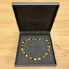 Amber Oval Multi Coloured Necklace AM056 | H&H Jewellers