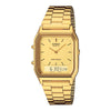 Casio Vintage Collection Analogue Digital Gold Plated Watch AQ-230GA-9DMQYES