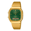 Casio Vintage Collection Green Dial Analogue Digital Watch AQ-240E-3AEF