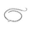 Ava & Sky Stainless Steel Chunky Heart Necklace ASN0036