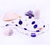 Amethyst Sterling Silver Ladies Bracelet