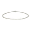 18ct White Gold 1.84cts Brilliant Cut Diamond Line Tennis Bracelet