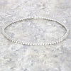 18ct White Gold 1.84cts Brilliant Cut Diamond Line Tennis Bracelet