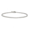 18ct White Gold 2.33cts Diamond Line Tennis Bracelet