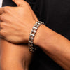 Fred Bennett Stainless Steel Bike Chain Mens Bracelet B5116