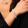 Diamonfire Shell Pearl Bracelet B5472