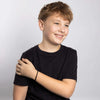 Fred Bennett Smaller Fit Black Leather Boys Bracelet B5626