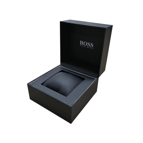 BOSS Watches Top Chronograph Black IP Bracelet Mens Watch 1514095