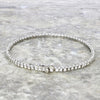 18ct White Gold 2.33cts Brilliant Cut Diamond Line Tennis Bracelet | H&H
