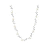 Lido Pearls Freshwater Pearl and Cubic Zirconia Leaf Necklace C22W