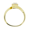 Pre Owned 9ct Yellow Gold 0.20cts Diamond Cluster Ring | H&H Jewellers
