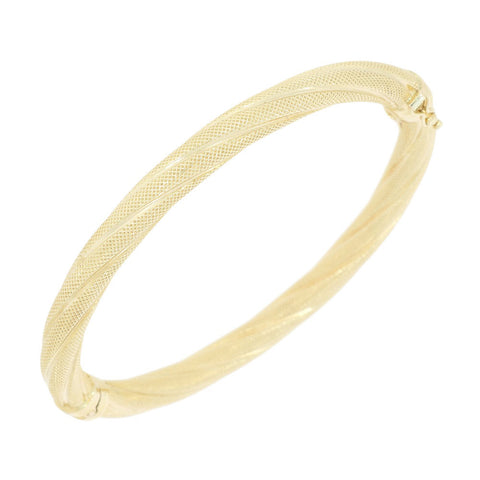 Pre Owned 9ct Yellow Gold Ladies Bangle | H&H Family Jewellers