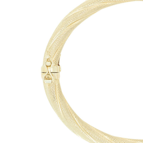 Pre Owned 9ct Yellow Gold Ladies Bangle | H&H Family Jewellers