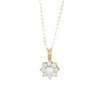 Pre Owned 9ct Yellow Gold Cubic Zirconia Pendant | H&H Family Jewellers