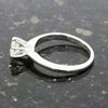 Pre Owned Ladies 18ct White Gold 0.52cts Diamond Solitaire Ring