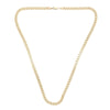 Pre Owned 9ct Yellow Gold Mens Curb Chain | H&H Family Jewellers