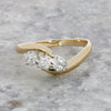 Pre Owned 18ct Yellow Gold 3 Stone Trilogy 0.35cts Diamond Ring