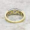 Pre Owned 18ct Yellow Gold 0.60cts Diamond Triple Row Dress Ring | H&H