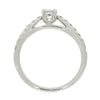 Pre Owned Platinum 0.20ct Solitaire Diamond Ring | H&H Jewellers
