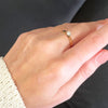 Pre Owned 9ct Yellow Gold 0.15cts Diamond Solitaire Ring