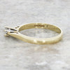 Pre Owned 9ct Yellow Gold 0.15cts Diamond Solitaire Ring