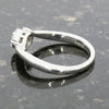 Pre Owned 9ct White Gold 0.10cts Diamond Cluster Ring