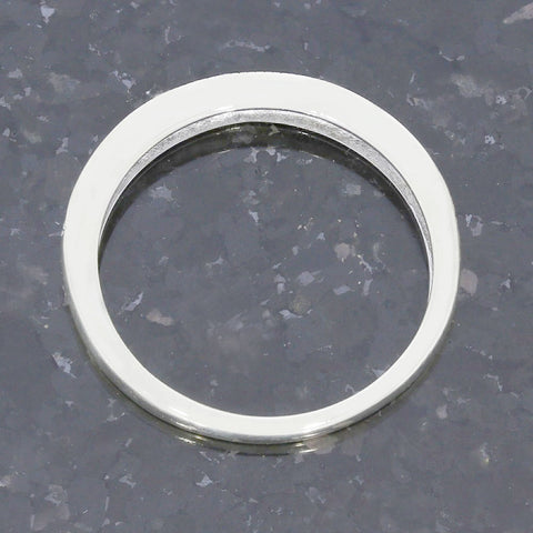 Pre Owned 9ct White Gold Half Eternity Diamond Ring