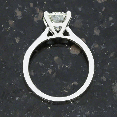 Pre Owned Ladies Platinum 2.08cts Diamond Solitaire Ring