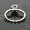 Pre Owned 18ct White Gold 0.40cts Diamond Halo Ring