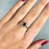 Pre Owned 18ct Yellow Gold Sapphire and Diamond Cluster Ring