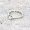 Pre Owned Ladies 18ct White Gold 0.25cts Diamond Solitaire Ring | H&H