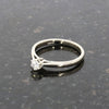Pre Owned Ladies 18ct White Gold 0.25cts Diamond Solitaire Ring | H&H