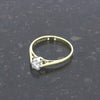 Pre Owned Ladies 18ct Yellow Gold 0.20cts Diamond Solitaire Ring | H&H