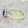 Pre Owned 18ct Yellow Gold Sapphire and Diamond Ring