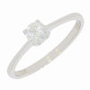 Pre Owned 9ct White Gold 0.25cts Diamond Solitaire Ring