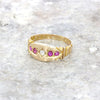 Pre Owned Vintage 15ct Yellow Gold Ruby and Diamond Ring | H&H