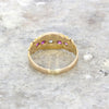 Pre Owned Vintage 15ct Yellow Gold Ruby and Diamond Ring | H&H