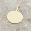 Pre Owned 9ct Yellow Gold St Christophers Pendant