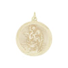 Pre Owned 9ct Yellow Gold St Christophers Pendant