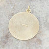 Pre Owned 9ct Yellow Gold Large St Christophers Pendant