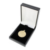 Pre Owned 9ct Yellow Gold Large St Christopher Pendant