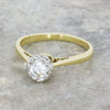 Pre Owned 18ct Yellow Gold Diamond Solitaire Ring