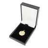 9ct Yellow Gold St Christopher Heptagon Pendant | H&H Jewellers